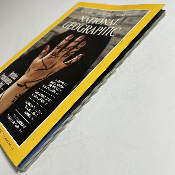 Vintage National Geographic October 1985 Arabia HMS Pandora Samoa Usumacinta Riv - Picture 10 of 11